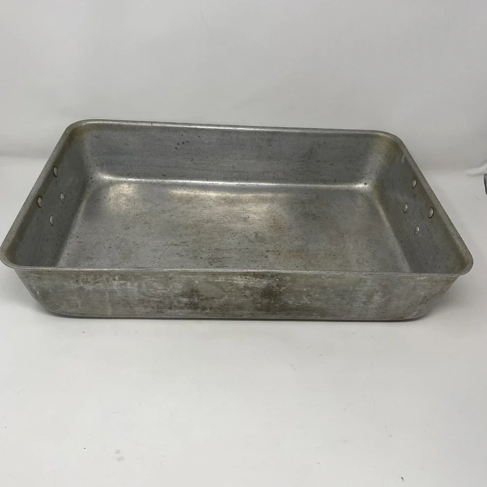Vtg National‎ Sanitation Foundation NSF Commercial Aluminum Cookware 18x12x3.5